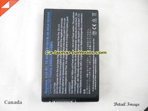  image 3 of A32-R1 Battery, Canada Li-ion Rechargeable 4400mAh ASUS A32-R1 Batteries