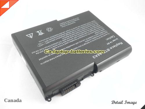  image 2 of FUJITSU-SIEMENS Amilo D8800 Series Replacement Battery 6600mAh 14.8V Black Li-ion