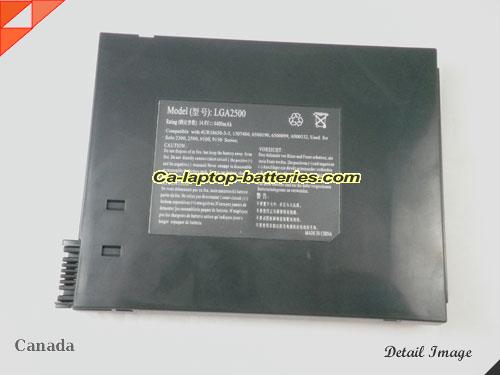  image 5 of GATEWAY Solo 2500XL Replacement Battery 4400mAh 14.8V Black Li-ion