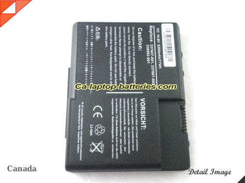  image 3 of HP Presario X1011AL Replacement Battery 4800mAh 14.8V Black Li-ion