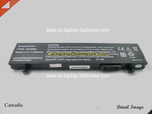  image 5 of POSH_BOOK Posh-Book P102 Replacement Battery 4400mAh 11.1V Black Li-ion