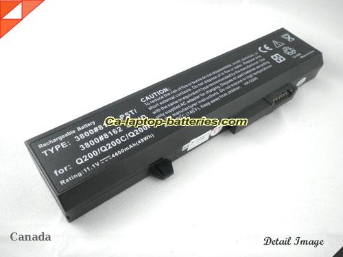  image 1 of PST 3800#8162 Battery, Canada Li-ion Rechargeable 4400mAh HASEE PST 3800#8162 Batteries