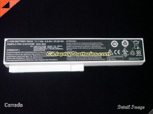  image 5 of LG R570 Replacement Battery 4800mAh 11.1V White Li-ion