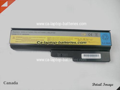  image 5 of LENOVO 3000 G530 DC T3400 Replacement Battery 4400mAh 11.1V Black Li-ion