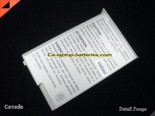  image 1 of MITAC MiNote 8170 Replacement Battery 6600mAh 11.1V Grey Li-ion