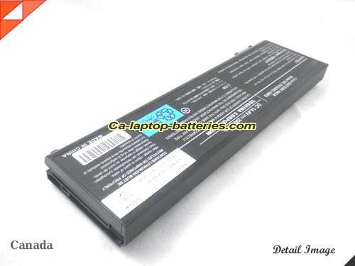  image 2 of TOSHIBA Satellite L10-104 Replacement Battery 2000mAh 14.4V Black Li-ion