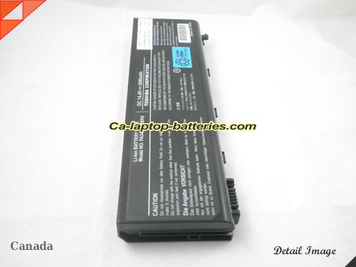  image 3 of TOSHIBA Satellite L10-104 Replacement Battery 2000mAh 14.4V Black Li-ion