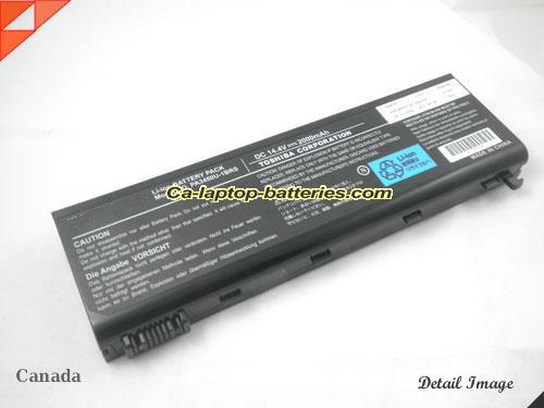  image 5 of TOSHIBA Satellite L10-104 Replacement Battery 2000mAh 14.4V Black Li-ion