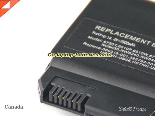  image 2 of 395794-261 Battery, CAD$Coming soon! Canada Li-ion Rechargeable 6600mAh HP 395794-261 Batteries