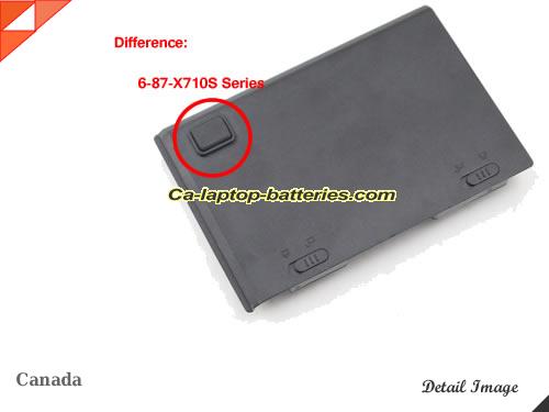  image 3 of 6-87-X710S-4J72 Battery, Canada Li-ion Rechargeable 5200mAh, 76.96Wh  CLEVO 6-87-X710S-4J72 Batteries
