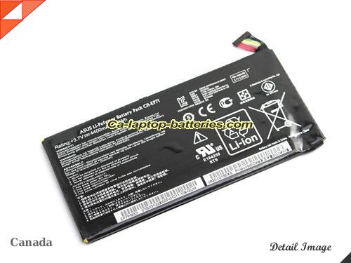  image 1 of C11-EP71 Battery, CAD$44.16 Canada Li-ion Rechargeable 4400mAh, 16Wh  ASUS C11-EP71 Batteries