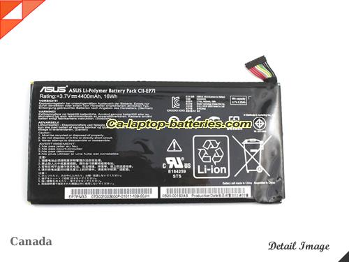  image 5 of C11-EP71 Battery, CAD$44.16 Canada Li-ion Rechargeable 4400mAh, 16Wh  ASUS C11-EP71 Batteries