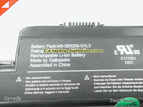  image 5 of l40-4S2200-C1L3 Battery, Canada Li-ion Rechargeable 5200mAh UNIWILL l40-4S2200-C1L3 Batteries