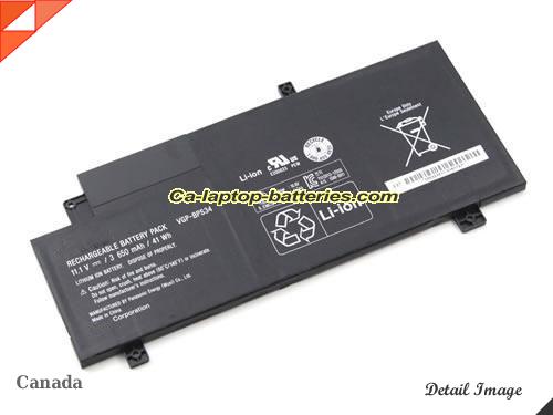  image 1 of VGP-BPS34 Battery, Canada Li-ion Rechargeable 3650mAh, 41Wh  SONY VGP-BPS34 Batteries