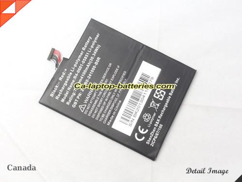  image 2 of R4-0601-05851 Battery, Canada Li-ion Rechargeable 4100mAh, 30.34Wh  DNS R4-0601-05851 Batteries