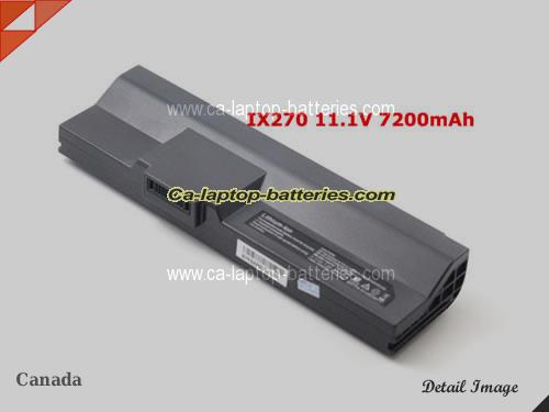  image 2 of Genuine ITRONIX Hummer GoBook XR-1 - IX270 Battery For laptop 7200mAh, 11.1V, Grey , Li-ion