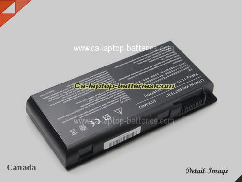  image 2 of Genuine MSI GT70 0ND-202US Battery For laptop 7800mAh, 87Wh , 11.1V, Black , Li-ion