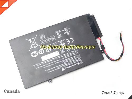  image 4 of Genuine HP ENVY SLEEKBOOK 4T-1000 REFURB Battery For laptop 3400mAh, 52Wh , 14.8V, Black , Li-ion