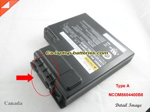  image 5 of Genuine SAGER M57A Battery For laptop 4400mAh, 14.8V, Black , Li-ion