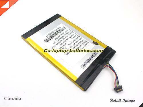  image 4 of 07G031002700 Battery, Canada Li-ion Rechargeable 3700mAh, 13.69Wh  ASUS 07G031002700 Batteries