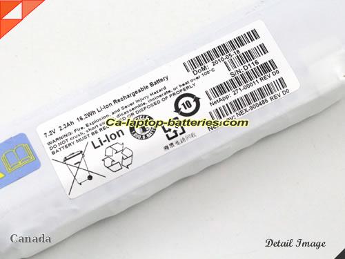  image 4 of PN 271-00011 Rev F0 Battery, Canada Li-ion Rechargeable 16.2Wh, 2.3Ah IBM PN 271-00011 Rev F0 Batteries
