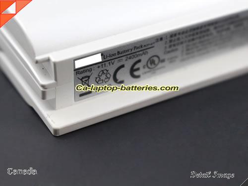  image 5 of Genuine ASUS Eee PC 1004 Battery For laptop 2400mAh, 11.1V, White , Li-ion