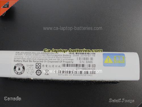  image 4 of Genuine NETAPP Fas2040 Battery For laptop 2500mAh, 18.5Wh , 7.4V, White , Li-ion