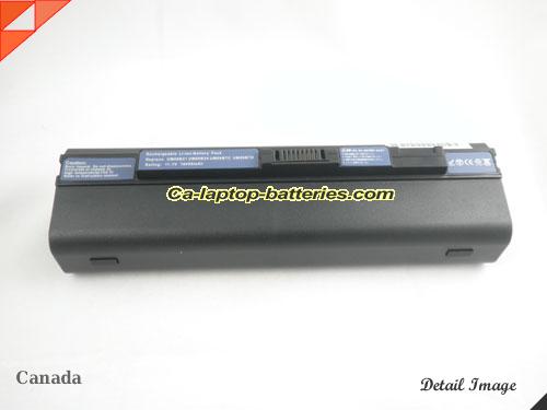  image 5 of ACER Aspire One AO751 Replacement Battery 10400mAh 11.1V Black Li-ion