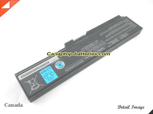  image 2 of Genuine TOSHIBA C650-02S Battery For laptop 4400mAh, 10.8V, Black , Li-ion