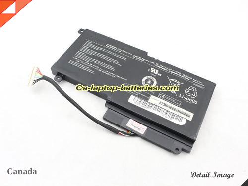  image 2 of PSKKAU-07P01Y Battery, CAD$54.96 Canada Li-ion Rechargeable 2838mAh, 43Wh  TOSHIBA PSKKAU-07P01Y Batteries