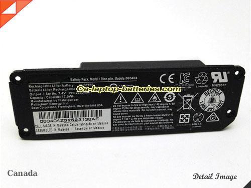  image 1 of Genuine BOSE 063287 Battery 063404 Li-ion 2230mAh, 17Wh  In Canada