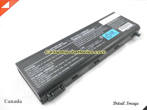  image 1 of Replacement TOSHIBA TS-L20/25 Laptop Computer Battery PA3506U-1BRS Li-ion 2000mAh Black In Canada