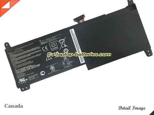  image 1 of Genuine ASUS C21Po95 Laptop Computer Battery C21P095 Li-ion 4400mAh, 33Wh Black In Canada