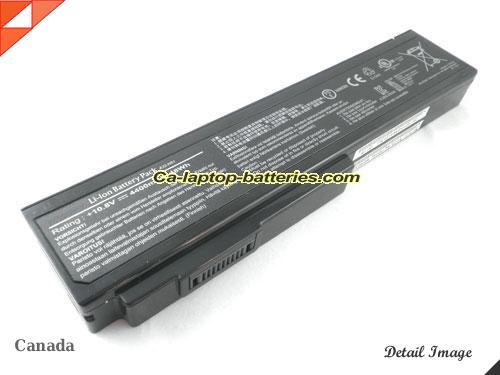  image 1 of Replacement ASUS A32-N61 Laptop Computer Battery A32-X64 Li-ion 4400mAh Black In Canada