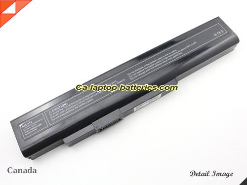  image 1 of Replacement MSI A32-A15 Laptop Computer Battery A41-A15 Li-ion 5200mAh, 56Wh Black In Canada