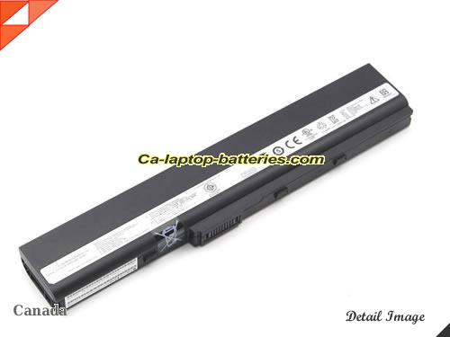  image 1 of Replacement ASUS A42-N82(U2) Laptop Computer Battery A42-N82 Li-ion 4400mAh Black In Canada