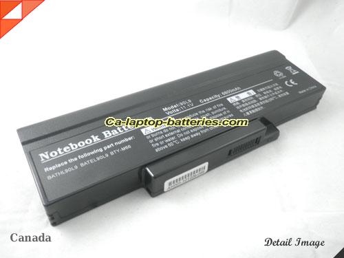  image 1 of Replacement COMPAL BATHL90L9 Laptop Computer Battery BATEL90L9 Li-ion 6600mAh Black In Canada