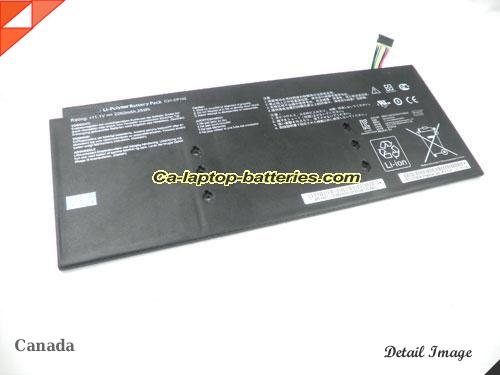  image 2 of Genuine ASUS C31-EP102 Laptop Computer Battery  Li-ion 2260mAh, 25Wh Black In Canada