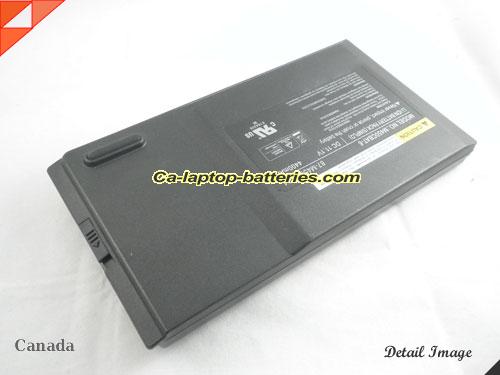  image 2 of Replacement CLEVO 87-M45CS-4D4 Laptop Computer Battery M450CBAT-6 Li-ion 4400mAh Black In Canada