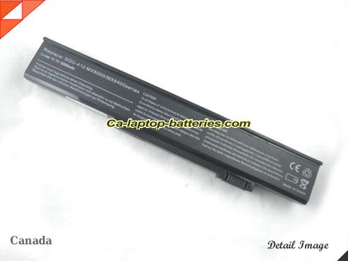  image 2 of Replacement MEDION 40018350 Laptop Computer Battery W34X48LB Li-ion 5200mAh Black In Canada