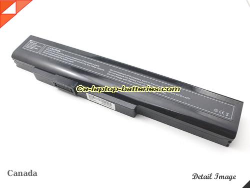  image 2 of Replacement MSI A32-A15 Laptop Computer Battery A41-A15 Li-ion 5200mAh, 56Wh Black In Canada