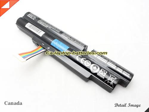  image 2 of Replacement ACER AS11A3E Laptop Computer Battery 3INR18/65-2 Li-ion 4400mAh, 48Wh Black In Canada