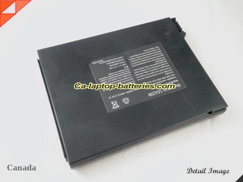  image 2 of Replacement GATEWAY CBTY010AAWW Laptop Computer Battery 6500104 Li-ion 4400mAh Black In Canada