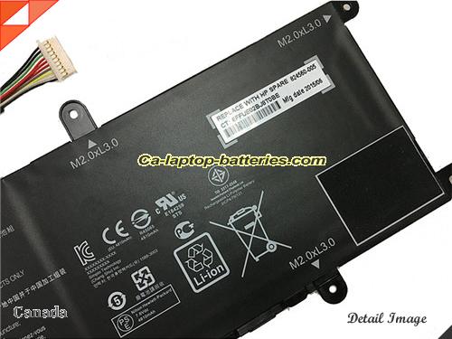  image 3 of Genuine HP 8239082C1 Laptop Computer Battery 823908-2D1 Li-ion 4810mAh, 37Wh Black In Canada