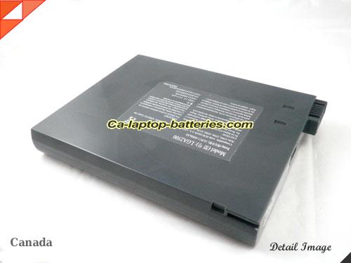  image 3 of Replacement GATEWAY CBTY010AAWW Laptop Computer Battery 6500104 Li-ion 4400mAh Black In Canada