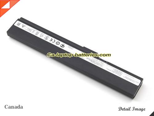  image 3 of Replacement ASUS A42-N82(U2) Laptop Computer Battery A42-N82 Li-ion 4400mAh Black In Canada