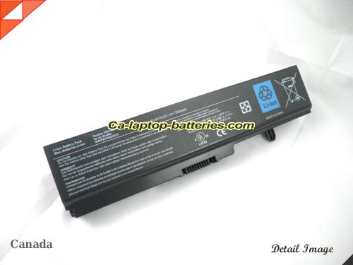  image 3 of Replacement TOSHIBA PA3780U-1BRS Laptop Computer Battery PA3780U Li-ion 6600mAh Black In Canada