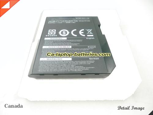  image 4 of Genuine ALIENWARE MOBL-F1712CELLBATTERY Laptop Computer Battery  Li-ion 6600mAh Black In Canada