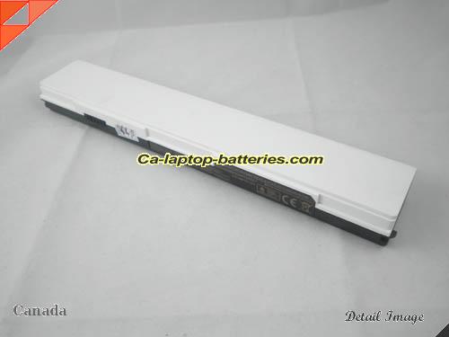  image 4 of Replacement CLEVO 6-87-M817S-4ZC1 Laptop Computer Battery M810BAT-2(SCUD) Li-ion 3500mAh, 26.27Wh Black and White In Canada