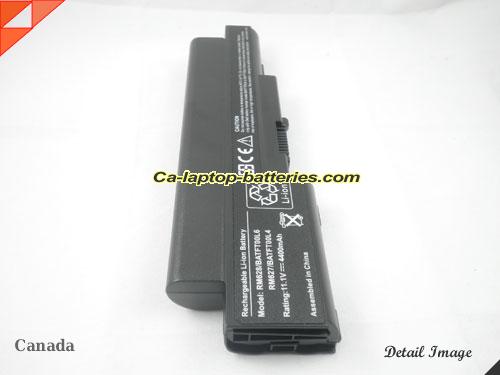  image 4 of Replacement DELL RM628 Laptop Computer Battery BATFT00L4 Li-ion 4400mAh Black In Canada